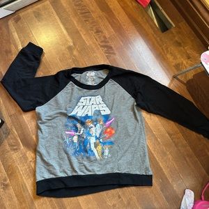 STAR WARS graphic long sleeve shirt
